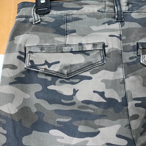 NEW Sanctuary Camo Skinny Jeans Pants Size 28 - Picture 10 of 13